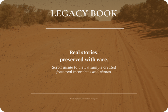 Legacy Book View sample